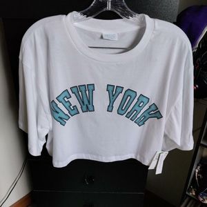 New York crop top